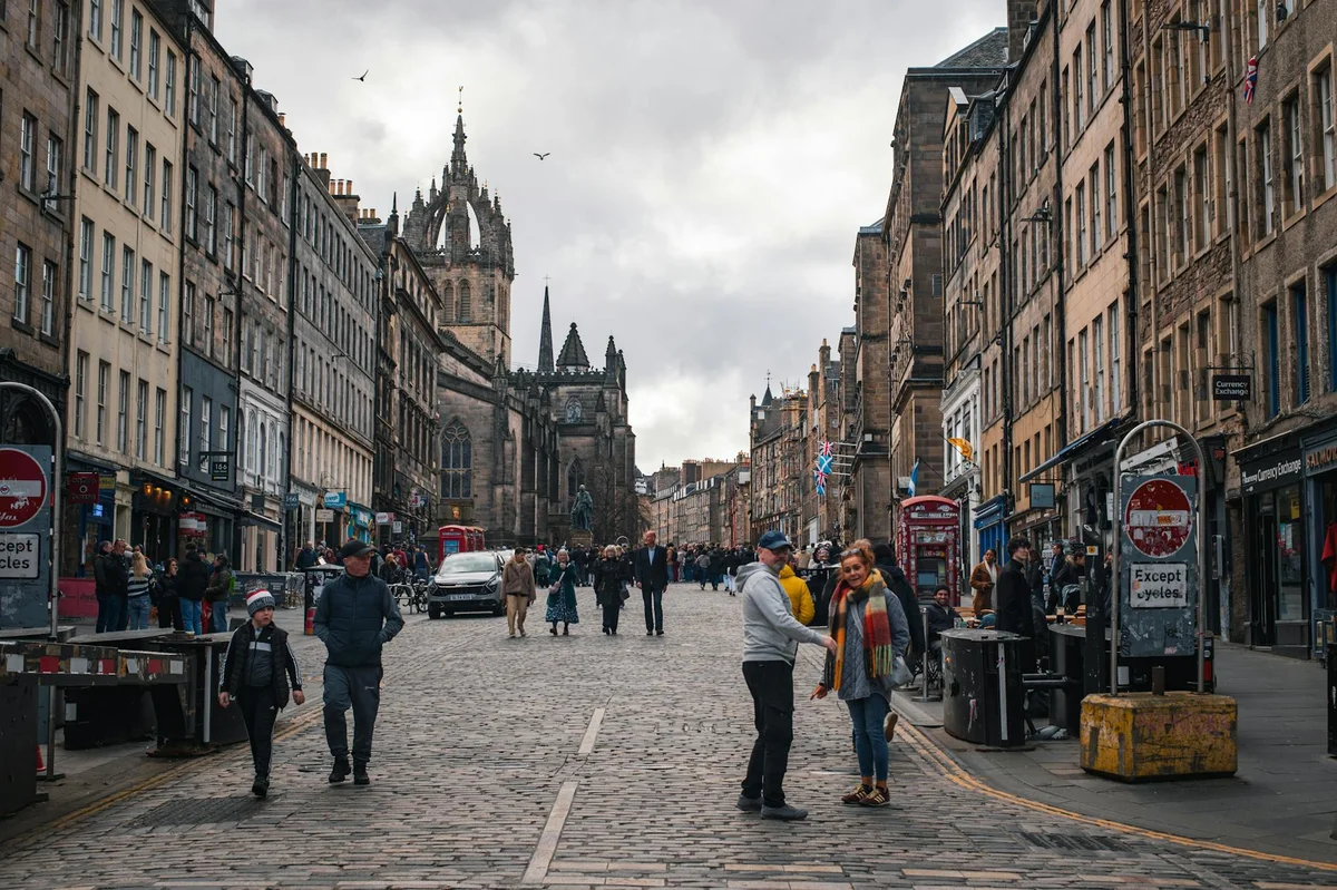 Royal Mile view 1