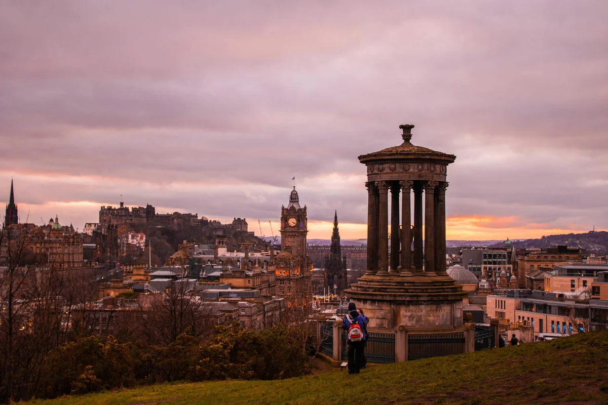 Scott Monument view 2
