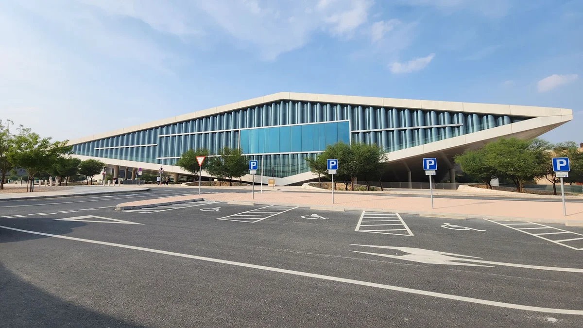 Qatar National Library view 2
