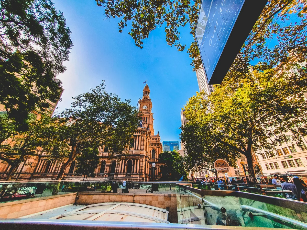 Queen Victoria Building view 1